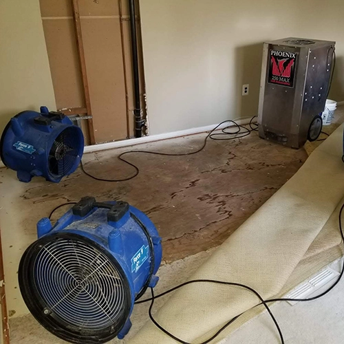 Living Room in Middletown, NJ - Water Damage Restoration