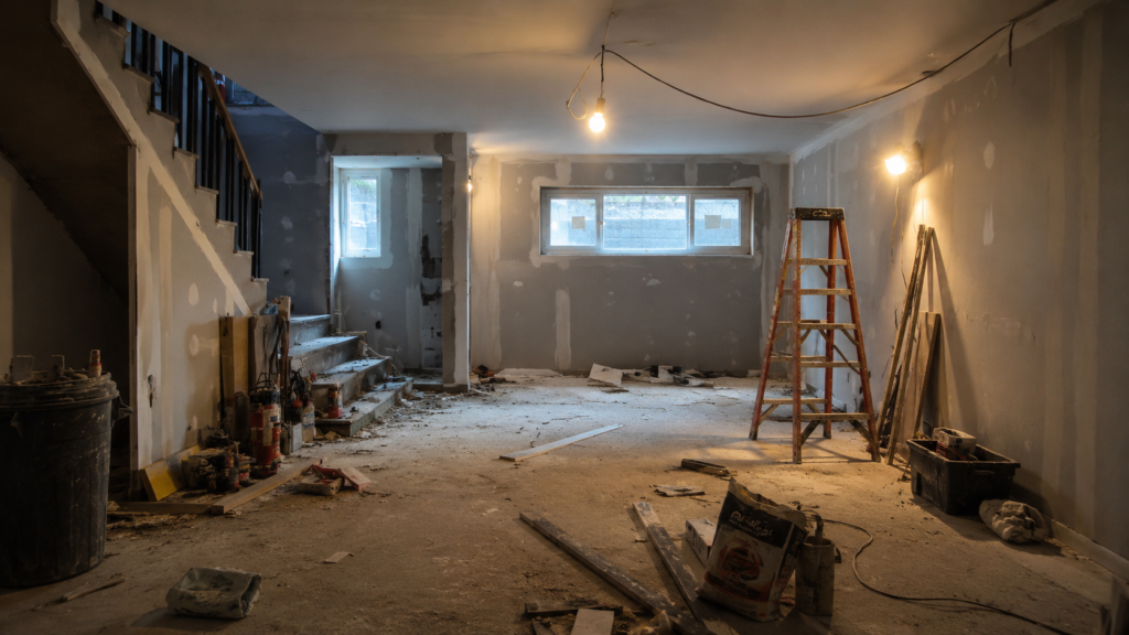 How to Finish Basement Concrete Walls